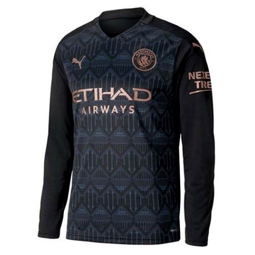 Tailandia Camiseta Manchester City 2ª ML 2020/21